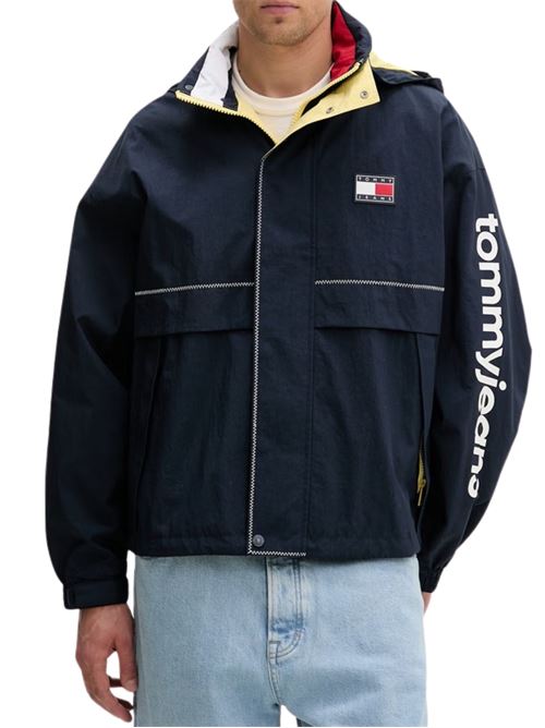 Giacca a vento con logo Tommy Jeans | DM0DM23225C1G